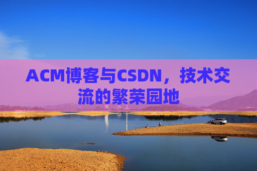 ACM博客与CSDN，技术交流的繁荣园地